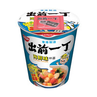 日清 出前一丁 香港进口方便面杯面速食泡面零食 海鲜味72g/杯
