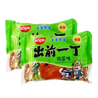 出前一丁（NISSIN）中国香港方便面泡面零食方便食品 鸡蓉味100g