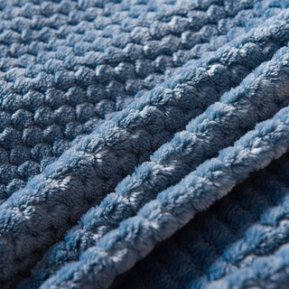 南极人NanJiren 套件 加厚法兰绒四件套珊瑚绒冬季磨毛被套200*230cm床单床上用品 1.5米