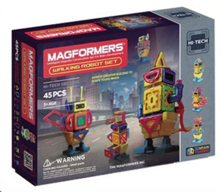 Magformers 麦格弗 高科技系列 709004 步行机器人套组45片