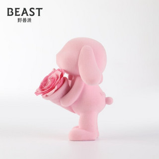 THE BEAST 野兽派 “比心”告白兔永生花玫瑰花礼盒