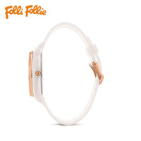 Folli Folli时尚潮流金沙石英手表女士防水星空表盘WF17P019 WF17P019ZPW-WH