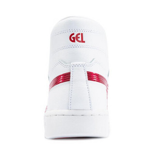 亚瑟士 ASICS 男子复古经典高帮鞋休闲鞋运动潮鞋GEL-PTG MT 1191A181 白色/红色 41.5
