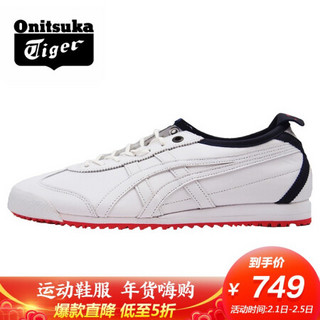 亚瑟士Onitsuka Tiger鬼冢虎2020中性MEXICO 66 SD休闲鞋1183A872 白色 41.5