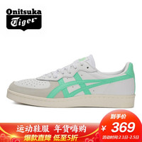 亚瑟士 ASICSOnitsuka Tiger/鬼塚虎GSM休闲中性时尚休闲板鞋 1183a353-100 白色/绿色 42.5