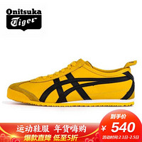 Onitsuka Tiger/鬼塚虎时尚休闲鞋MEXICO66运动鞋DL408-0490 黄色/黑色 38