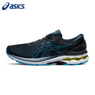 ASICS亚瑟士男跑鞋稳定GEL-KAYANO 27 (2E)运动跑步鞋1011A835-401 藏青色/蓝色 42.5