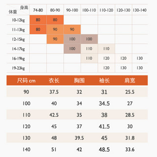 精典泰迪Classic Teddy童装女童秋装卫衣中小童宝宝衣服女孩套头花边公主风长袖2020新款 格子贴布熊蜜瓜橙 140