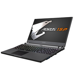 Gigabyte 技嘉 AORUS 15P 15.6英寸 笔记本电脑（i7-10875H、8G、512G、RTX2060 6G）