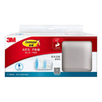 3M 高曼浴室系列防水无痕挂钩 xj 防水浴室置物架1只装