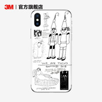 3M 防刮蹭 iPhone X手机贴纸 高清膜