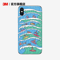 3M 原创手机贴纸苹果创意背膜 Go surfing_Koke iPhone 11