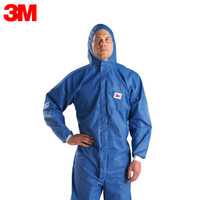 3M 防护服  4532+ 带帽连体防护服 喷漆服 防尘服 蓝色  yzlp XL
