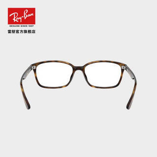 RayBan 雷朋光学镜架男女全框简约华丽框架近视镜框0RX7094D可定制 2012玳瑁色镜框尺寸55 折射率1.60防蓝光（650-850度）