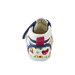 MIKIHOUSE HOT BISCUITS学步鞋男女童一段二段卡通印花儿童鞋71-9305-979 蓝色一段(11.5cm-13cm) 13cm