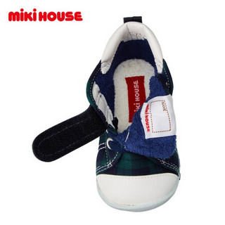 MIKIHOUSE2020新款男女童休闲鞋防滑学步鞋13-9301-458/13-9302-451 藏蓝色（一段） 11.5CM