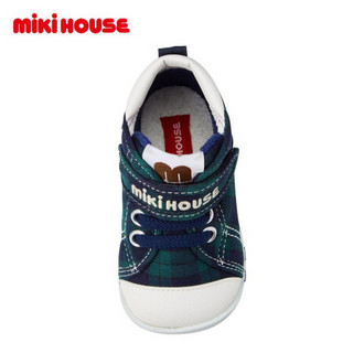 MIKIHOUSE2020新款男女童休闲鞋防滑学步鞋13-9301-458/13-9302-451 藏蓝色（一段） 11.5CM