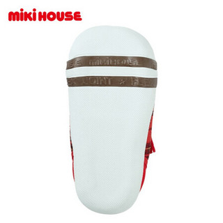MIKIHOUSE2020新款男女童休闲鞋防滑学步鞋13-9301-458/13-9302-451 红色（一段） 12.5CM