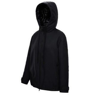 MONCLER 盟可睐 女士连帽羽绒服 4394988608594648 黑色 3