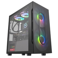 Thermaltake 曜越 启航者A3 RGB MATX机箱 半侧透 RGB
