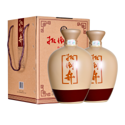 扳倒井白酒53度典藏陈坛1500ml2坛装浓香白酒特价整箱纯粮酒
