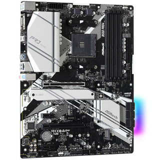 ASRock 华擎 B550 Pro4 ATX主板（AMD AM4、B550） + AMD 锐龙R5-5600X CPU套装