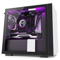 恩杰 NZXT H210i 白色 mini-ITX机箱（一键开启钢化玻璃侧板/前置USB-C/控制器升级）