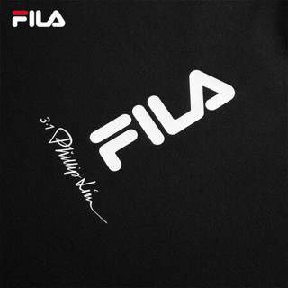 FILA X 3.1Phillip lim斐乐女士运动套装2021夏季新款短袖T恤 F11W126110F 正黑色-BK 160/80A/S