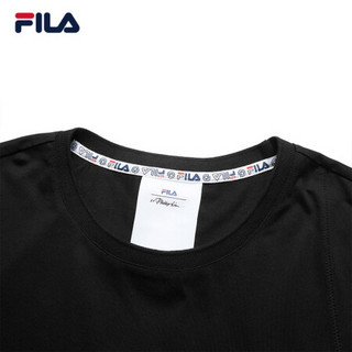 FILA X 3.1Phillip lim斐乐女士运动套装2021夏季新款短袖T恤 F11W126110F 正黑色-BK 160/80A/S