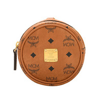 MCM 奢侈品 女士 干邑色印花logo单肩斜挎包挂饰MXZAAVI15CO001