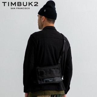 TIMBUK2 天霸 潮流斜挎包男时尚单肩包休闲胸包防泼水多功能小挎包机能风 音速黑