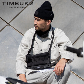 TIMBUK2 天霸 潮流斜挎包男时尚单肩包休闲胸包防泼水多功能小挎包机能风 音速黑