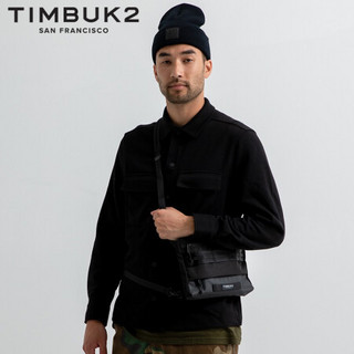 TIMBUK2 天霸 潮流斜挎包男时尚单肩包休闲胸包防泼水多功能小挎包机能风 音速黑