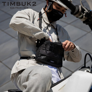 TIMBUK2 天霸 潮流斜挎包男时尚单肩包休闲胸包防泼水多功能小挎包机能风 音速黑