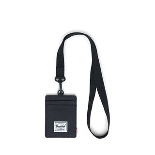 HERSCHEL SUPPLY  Charlie Lanyard 时尚男女可悬挂卡包防盗刷10761 经典黑色