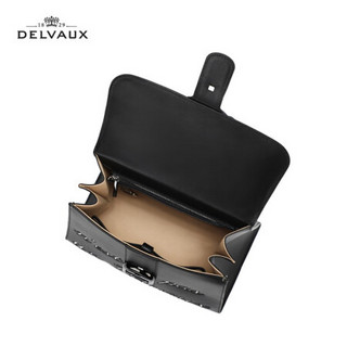 DELVAUX包包女包奢侈品斜挎手提包中号Magritte限量款 这不是一只Delvaux 黑色字母包