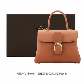 DELVAUX 德尔沃 Brillant系列 包包女包斜挎奢侈品新品单肩包中号新年礼物 焦糖色