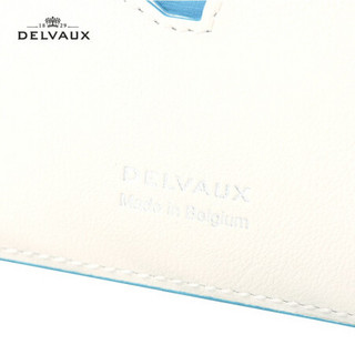 DELVAUX Magritte系列 限量版短款卡包卡夹男女同款新年礼物 白色