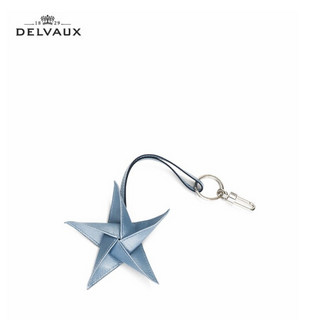 DELVAUX 奢侈品女包单肩斜挎手提包配件包挂钥匙扣星空系列限量版新年礼物 海军蓝