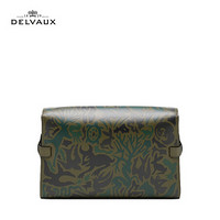 DELVAUX 包包女包斜挎奢侈品新品单肩包 Tempete Pochette系列新年礼物 卡其色