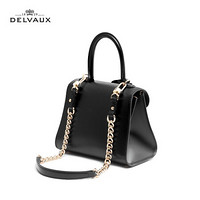 Delvaux  包包链条肩带奢侈品女包单肩斜挎包配件金属链带子新年礼物 黑色