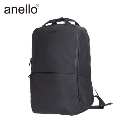 anello 阿耐洛 日本乐天潮流时尚防泼水公式双肩背包男士双肩包 AT-C2545 黑色-BK