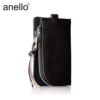 anello日本潮流时尚PU便携收纳包钥匙包零钱包D0693 驼色-CA