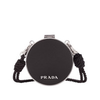普拉达PRADA 女士黑色手拿包 1TA006-2DM5-F0632