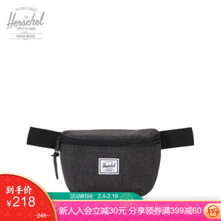 Herschel Supply 潮牌经典系列 Fourteen 时尚潮流男包腰包胸包斜挎包10514 经典麻黑色