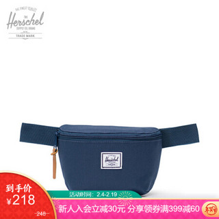 Herschel Supply 潮牌经典系列 Fourteen 时尚潮流男包腰包胸包斜挎包10514 经典海军蓝