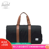 Herschel Supply 潮牌经典系列Novel中号旅行袋时尚潮流男女包手提包健身包10351 中号经典黑色