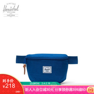 Herschel Supply Fourteen 户外运动腰包时尚斜挎包男女胸包多功能 10514 摩纳哥麻蓝色