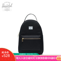HERSCHEL SUPPLY Nova小号时尚潮流校园双肩包小包书包背包百搭10502 黑色