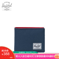 HERSCHEL SUPPLY Roy + Coin大号短款钱包 带零钱收纳袋10404 经典蓝红